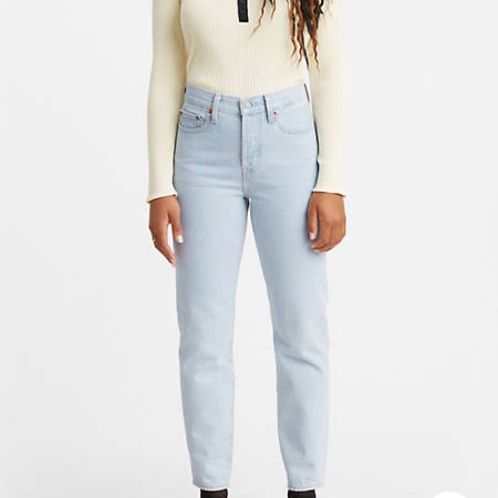 High rise Levi wedgie denim